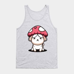 Merle Pitbull Kawaii Red Nose Dog Tank Top